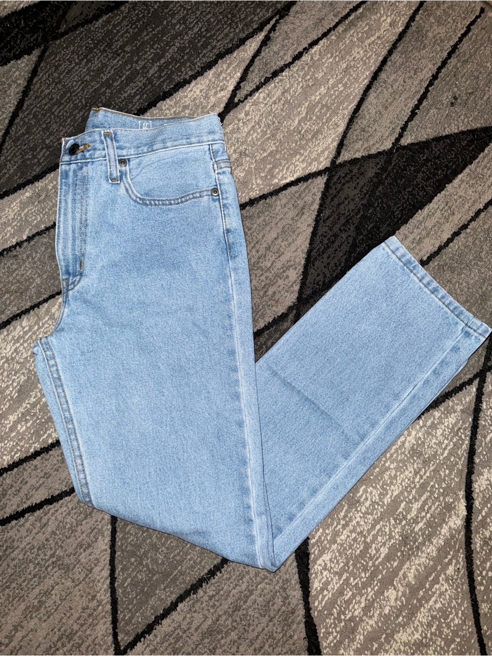 George Light Blue Straight-Leg Men’s Jeans 29x30